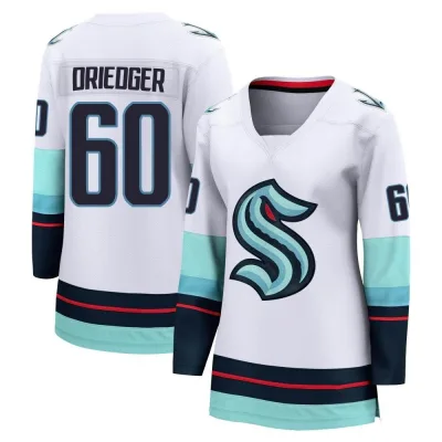 Seattle Kraken Chris Driedger Autographed White Fanatics Breakaway Jersey  Size XL Fanatics Holo Stock #203038 - Mill Creek Sports